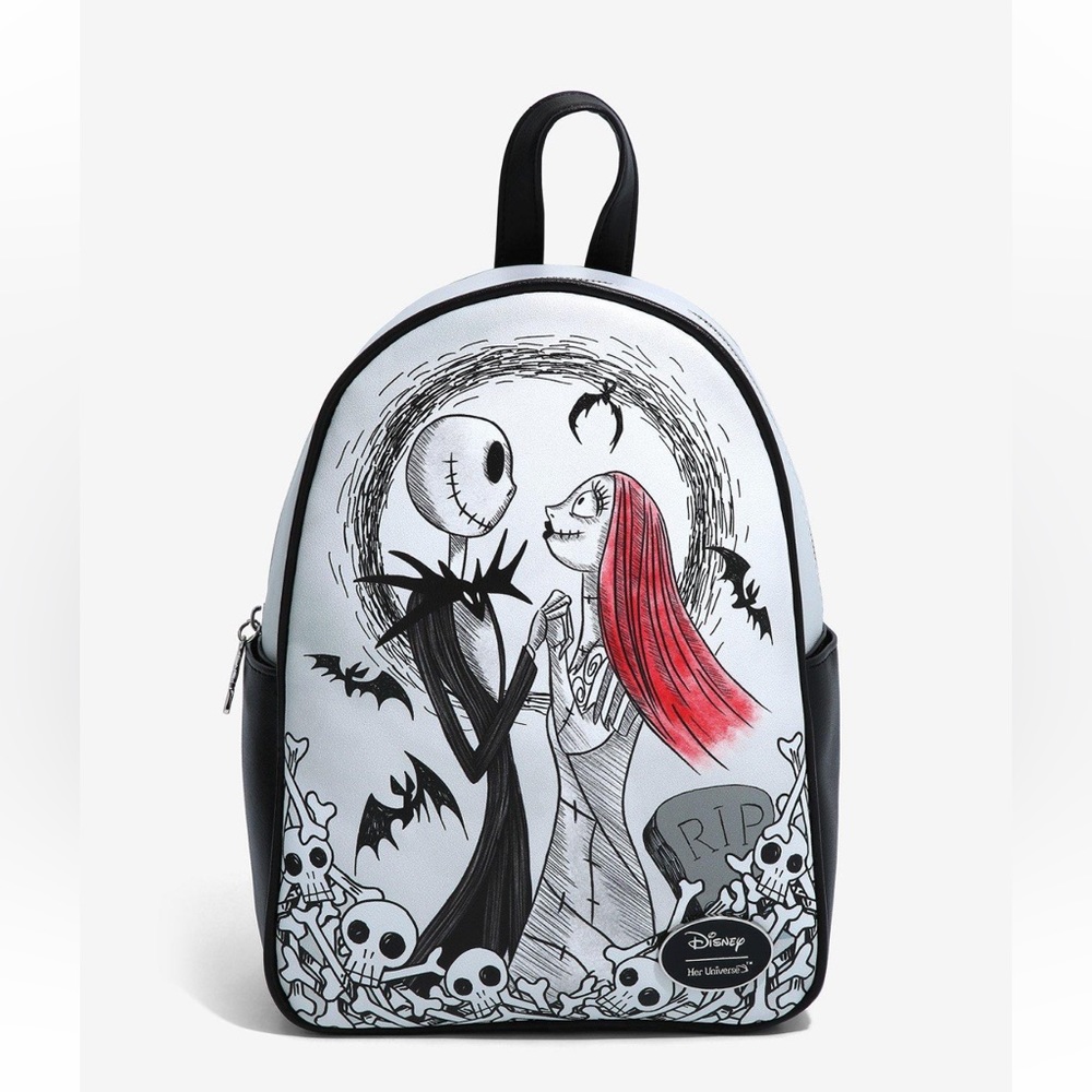 Her Universe TheNightmareBeforeChristmas Jack&Sally Eternally Yours MiniBackpack
